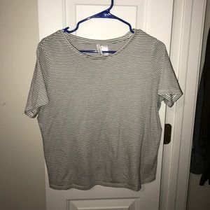 H&M stripped tee